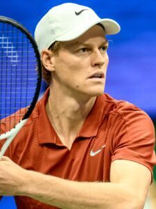Ritratto di Jannik Sinner agli US Open 2025