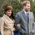 Il principe Harry e Meghan Markle durante un evento pubblico