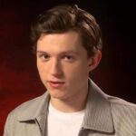 Ritratto di Tom Holland durante un intervista a MTV nel 2018