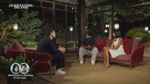 Francesca e Danilo nel confronto un mese dopo Temptation Island 2026