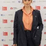greta scarano durante un evento pubblico