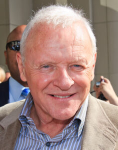 Anthony Hopkins in un ritratto