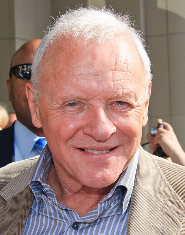 Anthony Hopkins in un ritratto