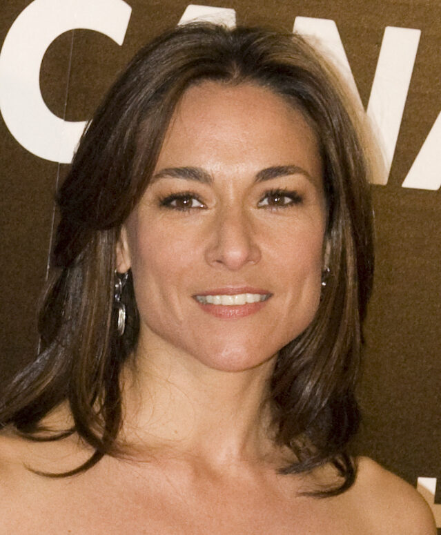 Isabel Serrano durante un evento pubblico