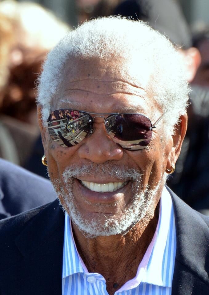 Morgan Freeman al Festival del cinema di Deauville nel 2018