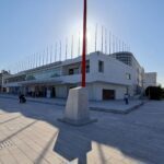 Palazzo del Cinema al Lido di Venezia visto dall'esterno