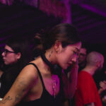 La DJ Peggy Gou durante un evento a Napoli nel 2019