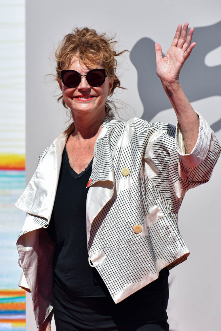 Susan Sarandon alla Mostra del Cinema di Venezia nel 2024