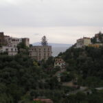 Veduta panoramica di Vico Equense e della costa