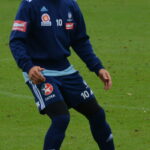 Alessandro Del Piero in campo durante un allenamento con il Sydney FC