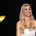 Elena Santarelli durante l’intervista a Belve nel 2026