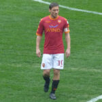 Francesco Totti con la maglia della Roma nel 2011