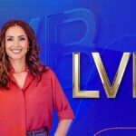 Caterina Balivo accanto al marchio La volta buona nell’immagine ufficiale RaiPlay