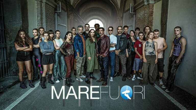 Visual ufficiale RaiPlay della serie Mare Fuori