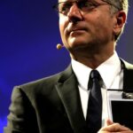 Ritratto di Paolo Bonolis durante un evento nel 2010