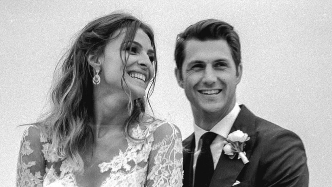 Cristina Chiabotto e Marco Roscio nel giorno del loro matrimonio