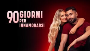 Visual ufficiale del programma 90 giorni per innamorarsi