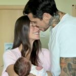 Giorgia Crivello e Stefano Laudoni nell’annuncio della nascita della figlia Arizona