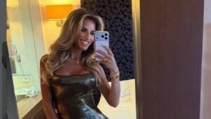 Michela Persico in un ritratto condiviso sul suo profilo pubblico