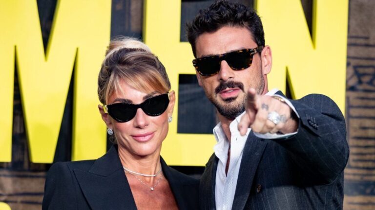 Michele Morrone e Maria Francesca Palomba insieme alla première londinese