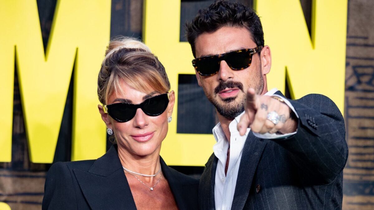 Michele Morrone e Maria Francesca Palomba insieme alla première londinese