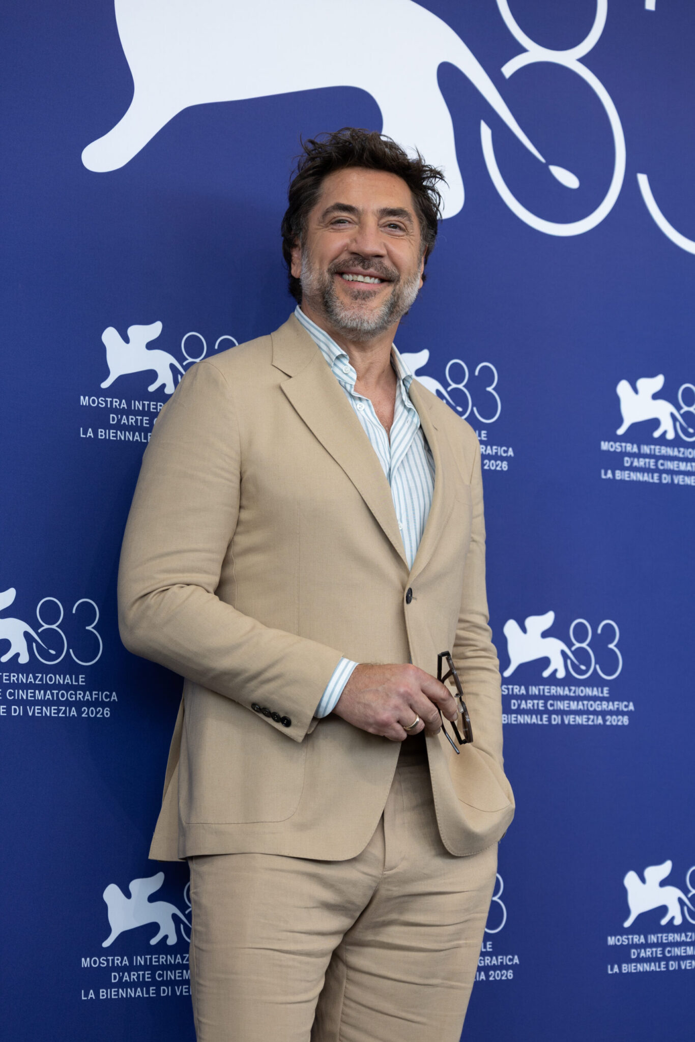 Javier Bardem a Venezia 2026, foto di repertorio: non la premiazione a Roma